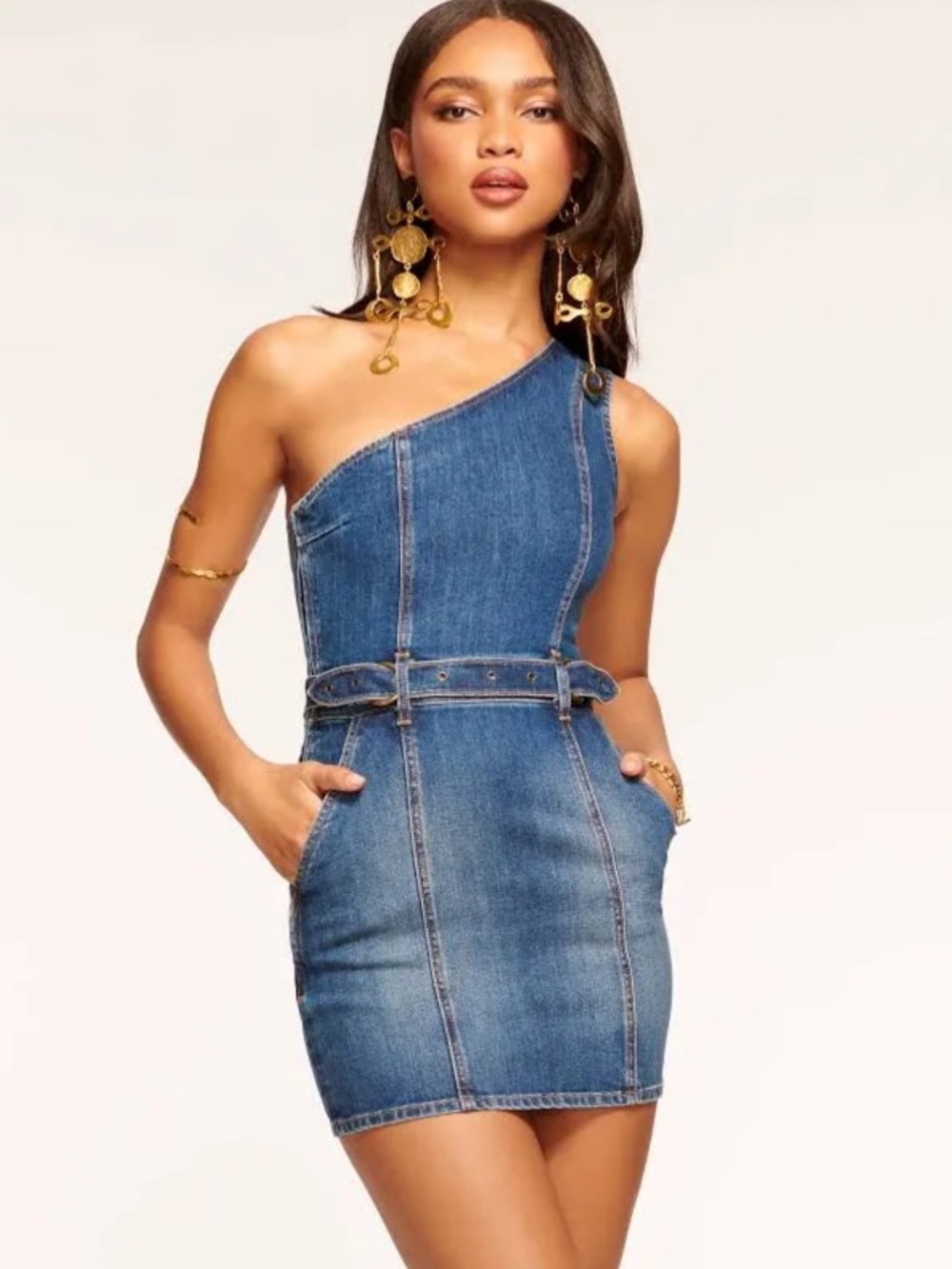 RAMY BROOK Denim Mini Dress